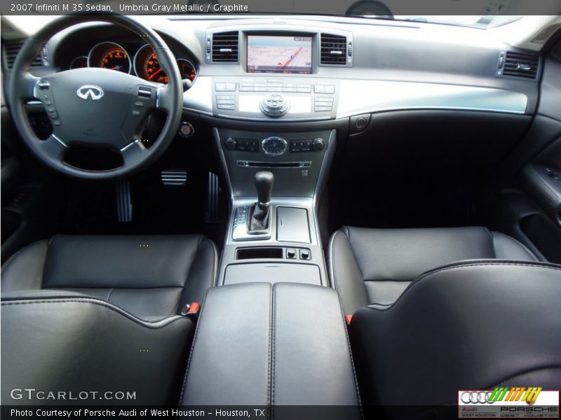 Umbria Gray Metallic / Graphite 2007 Infiniti M 35 Sedan
