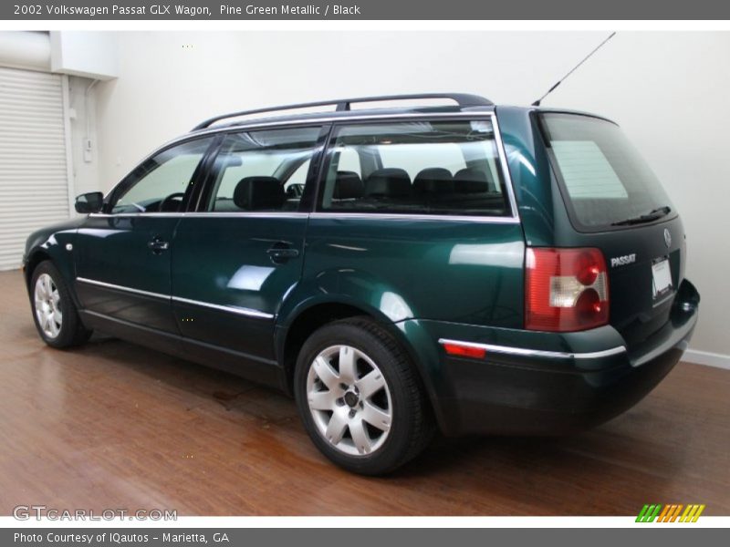 Pine Green Metallic / Black 2002 Volkswagen Passat GLX Wagon