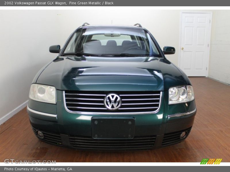 Pine Green Metallic / Black 2002 Volkswagen Passat GLX Wagon
