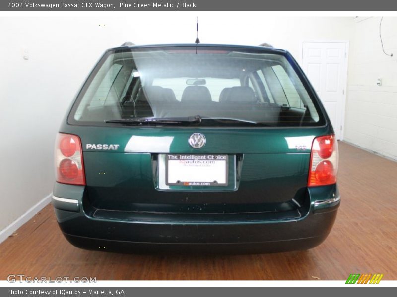 Pine Green Metallic / Black 2002 Volkswagen Passat GLX Wagon