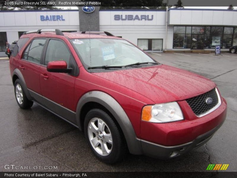 Redfire Metallic / Pebble 2005 Ford Freestyle SEL AWD
