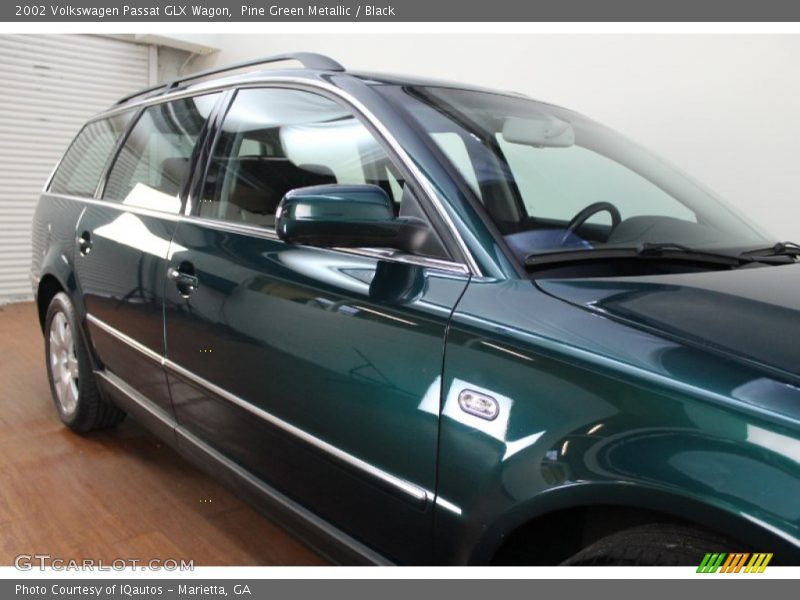 Pine Green Metallic / Black 2002 Volkswagen Passat GLX Wagon