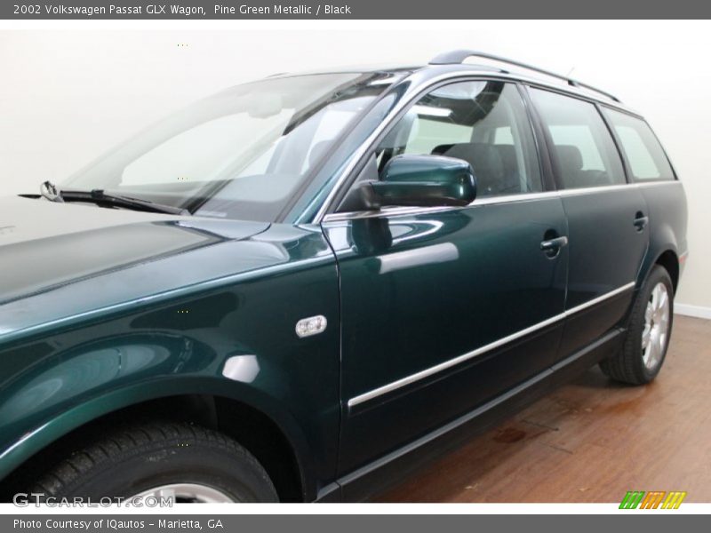 Pine Green Metallic / Black 2002 Volkswagen Passat GLX Wagon