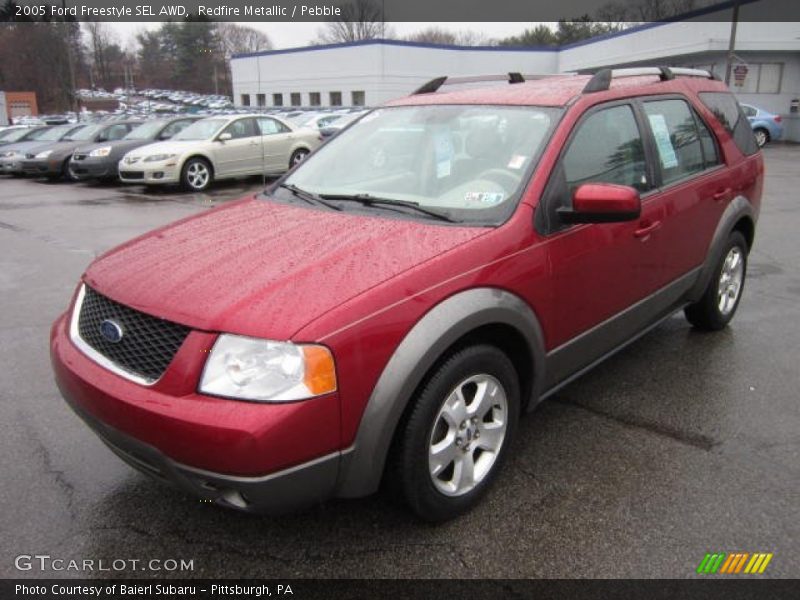 Redfire Metallic / Pebble 2005 Ford Freestyle SEL AWD