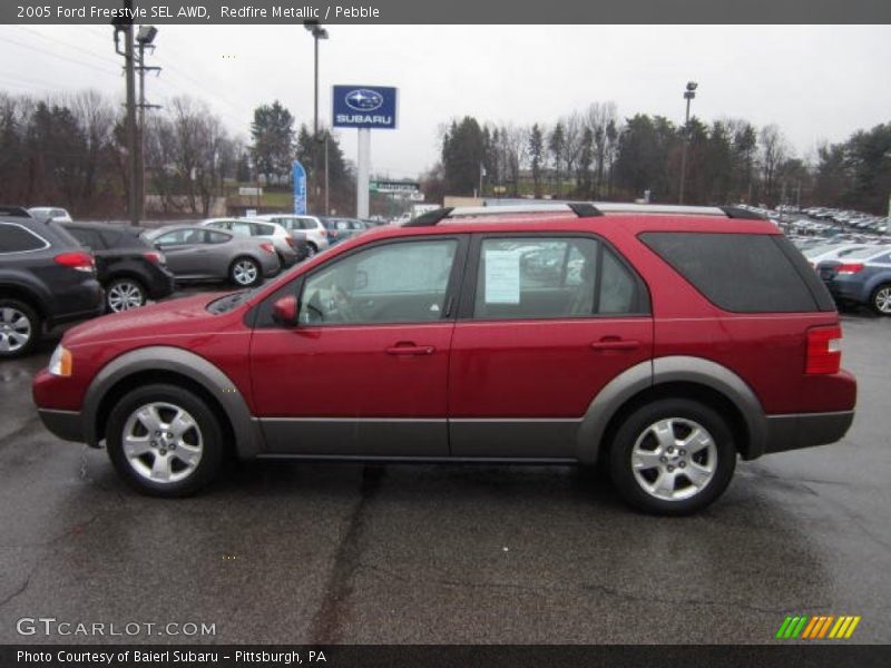 Redfire Metallic / Pebble 2005 Ford Freestyle SEL AWD