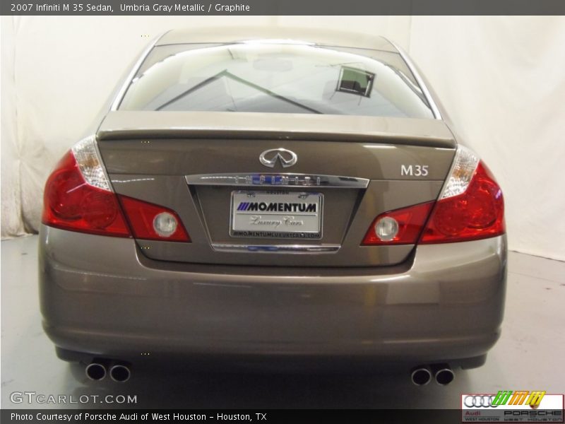 Umbria Gray Metallic / Graphite 2007 Infiniti M 35 Sedan