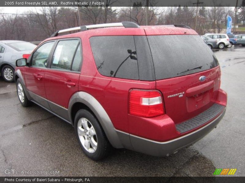 Redfire Metallic / Pebble 2005 Ford Freestyle SEL AWD