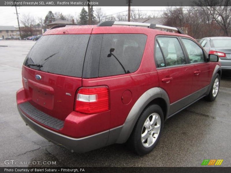 Redfire Metallic / Pebble 2005 Ford Freestyle SEL AWD