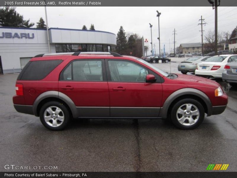 Redfire Metallic / Pebble 2005 Ford Freestyle SEL AWD
