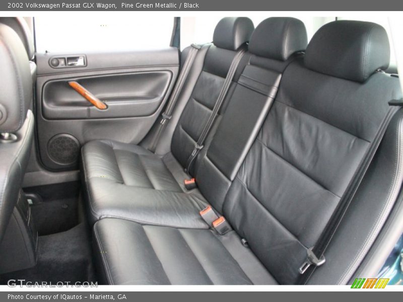 Rear Seat of 2002 Passat GLX Wagon