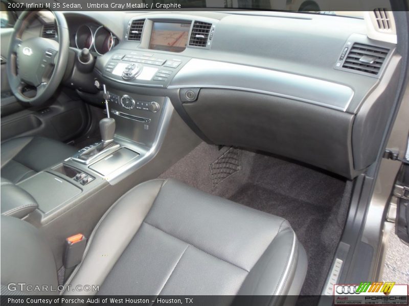 Umbria Gray Metallic / Graphite 2007 Infiniti M 35 Sedan