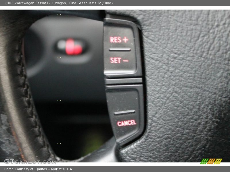 Controls of 2002 Passat GLX Wagon