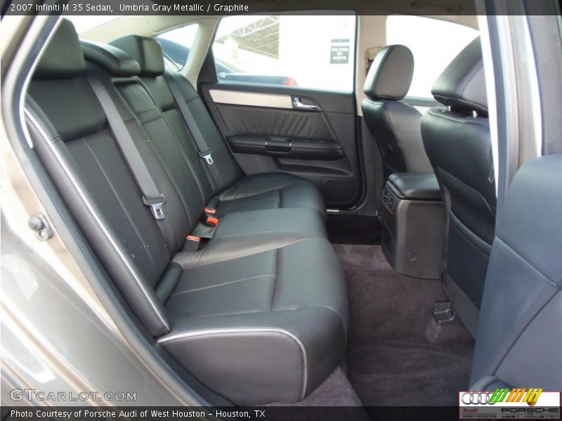 Umbria Gray Metallic / Graphite 2007 Infiniti M 35 Sedan