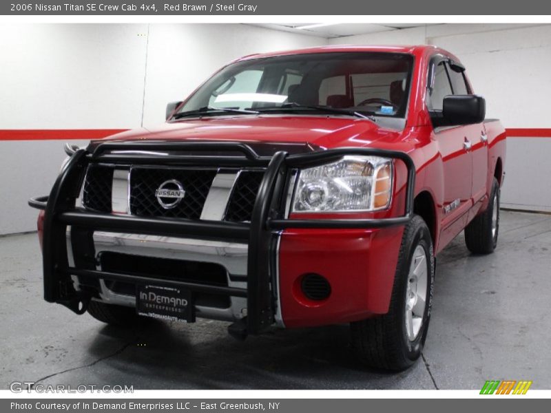 Red Brawn / Steel Gray 2006 Nissan Titan SE Crew Cab 4x4