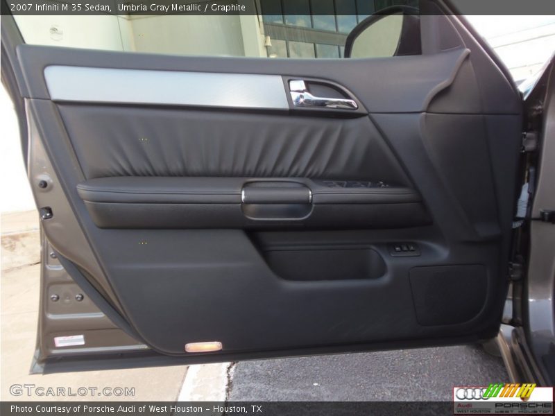 Umbria Gray Metallic / Graphite 2007 Infiniti M 35 Sedan