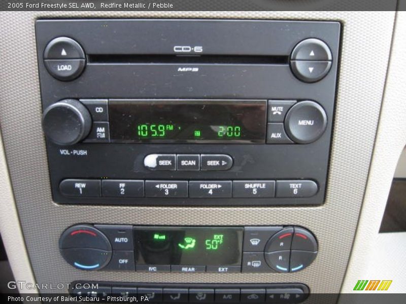 Redfire Metallic / Pebble 2005 Ford Freestyle SEL AWD