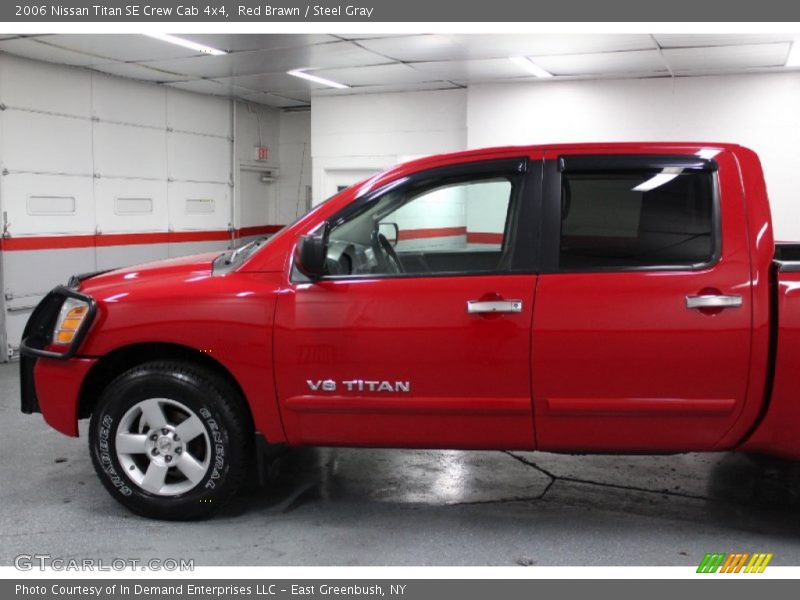 Red Brawn / Steel Gray 2006 Nissan Titan SE Crew Cab 4x4