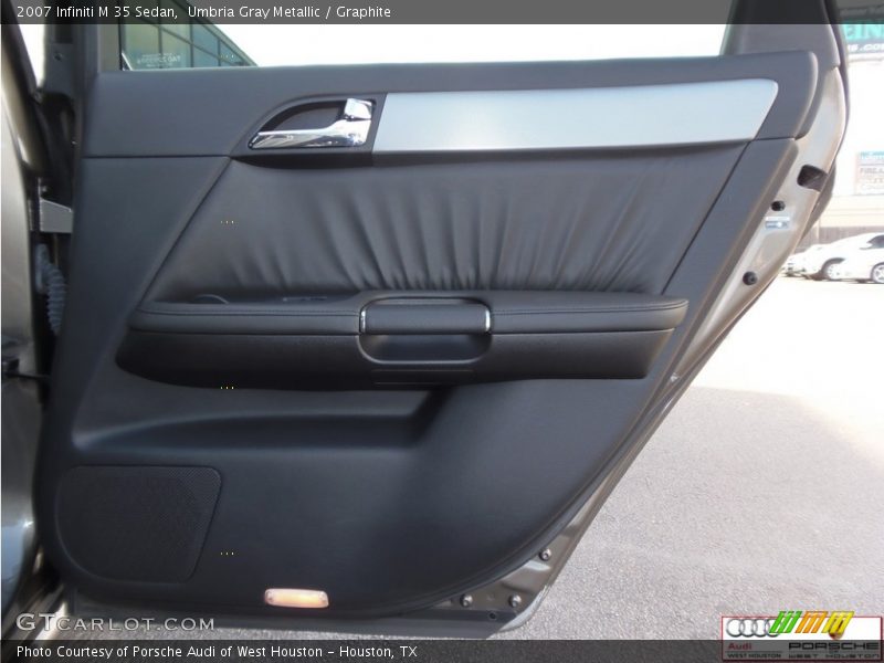 Umbria Gray Metallic / Graphite 2007 Infiniti M 35 Sedan