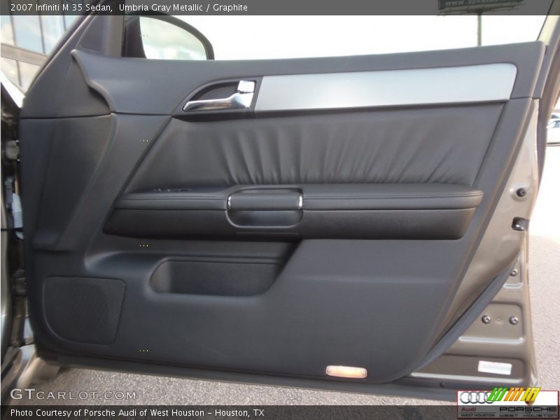 Umbria Gray Metallic / Graphite 2007 Infiniti M 35 Sedan