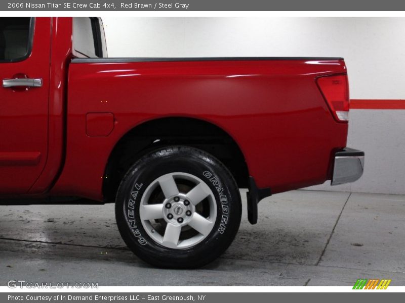 Red Brawn / Steel Gray 2006 Nissan Titan SE Crew Cab 4x4