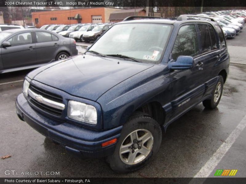 Indigo Blue / Medium Gray 2004 Chevrolet Tracker LT 4WD