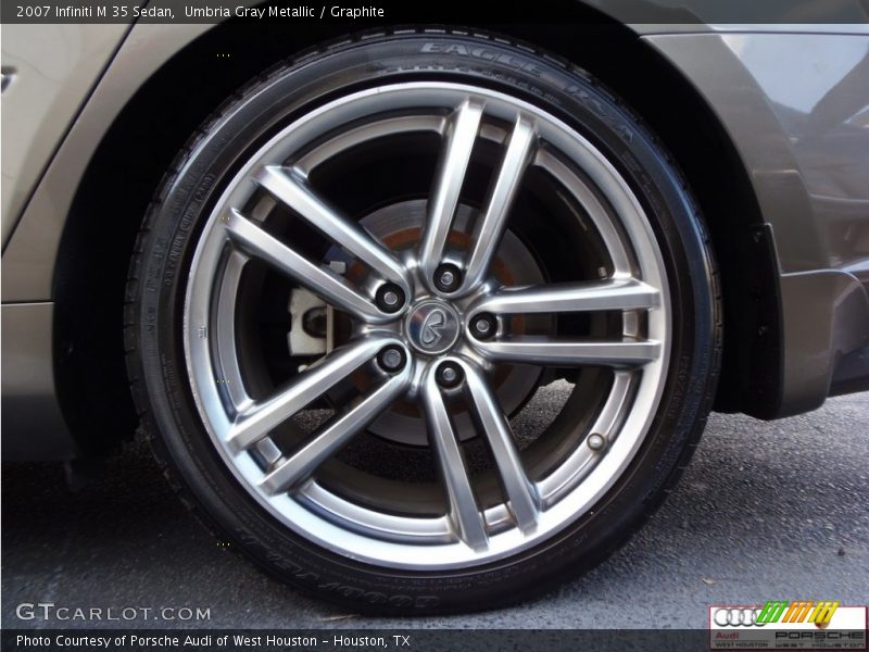 Umbria Gray Metallic / Graphite 2007 Infiniti M 35 Sedan