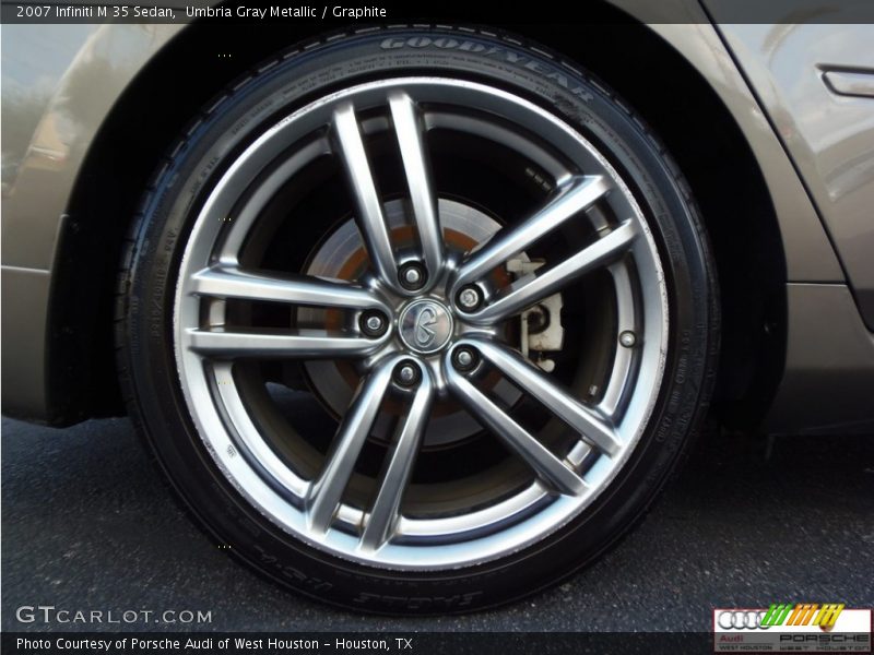 Umbria Gray Metallic / Graphite 2007 Infiniti M 35 Sedan