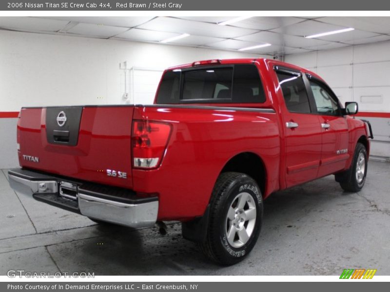 Red Brawn / Steel Gray 2006 Nissan Titan SE Crew Cab 4x4