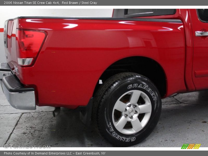 Red Brawn / Steel Gray 2006 Nissan Titan SE Crew Cab 4x4