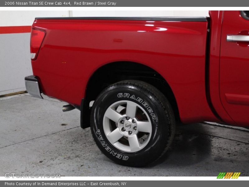 Red Brawn / Steel Gray 2006 Nissan Titan SE Crew Cab 4x4
