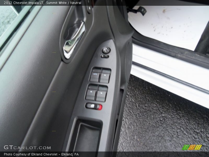 Summit White / Neutral 2012 Chevrolet Impala LT