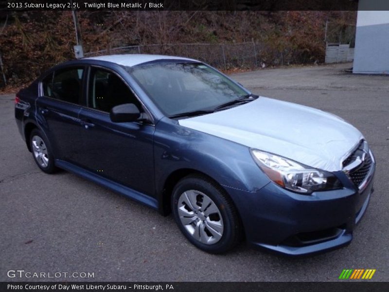 Twilight Blue Metallic / Black 2013 Subaru Legacy 2.5i