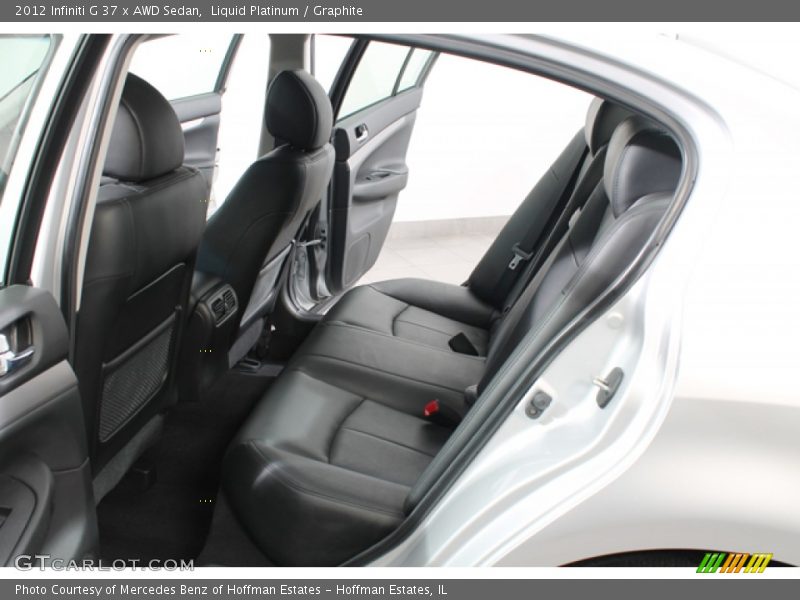 Liquid Platinum / Graphite 2012 Infiniti G 37 x AWD Sedan