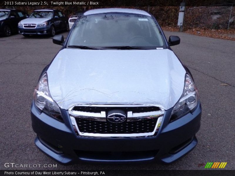 Twilight Blue Metallic / Black 2013 Subaru Legacy 2.5i