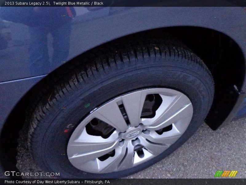 Twilight Blue Metallic / Black 2013 Subaru Legacy 2.5i