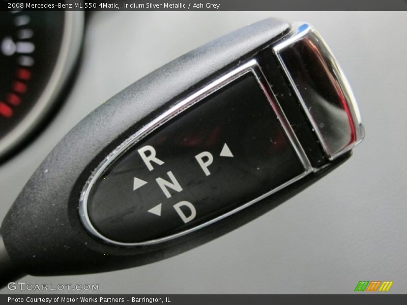 Iridium Silver Metallic / Ash Grey 2008 Mercedes-Benz ML 550 4Matic