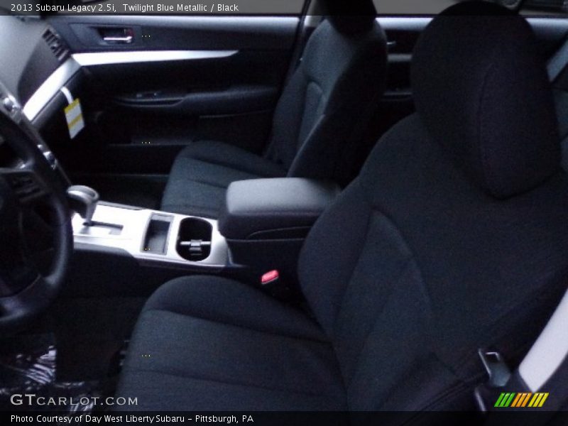 Twilight Blue Metallic / Black 2013 Subaru Legacy 2.5i