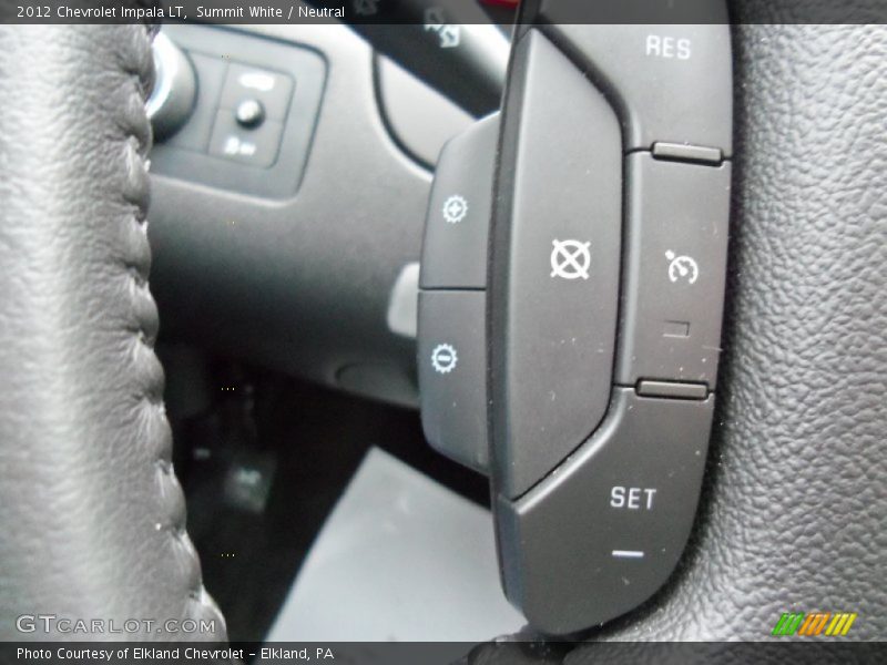 Summit White / Neutral 2012 Chevrolet Impala LT