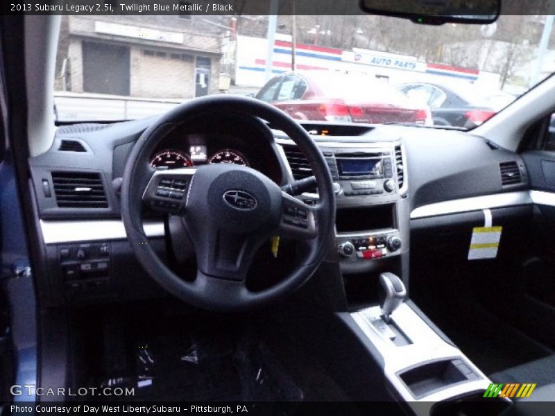 Twilight Blue Metallic / Black 2013 Subaru Legacy 2.5i