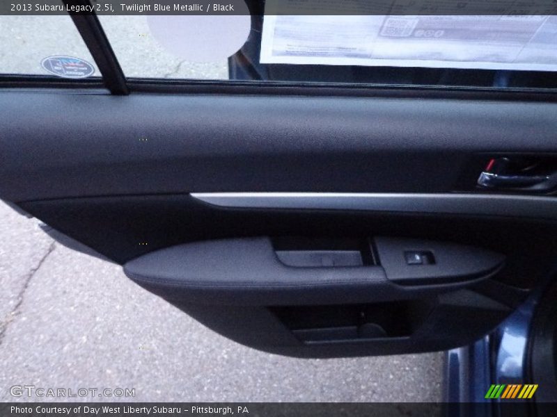 Twilight Blue Metallic / Black 2013 Subaru Legacy 2.5i