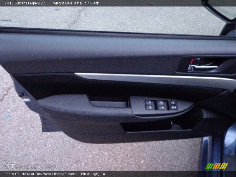 Twilight Blue Metallic / Black 2013 Subaru Legacy 2.5i