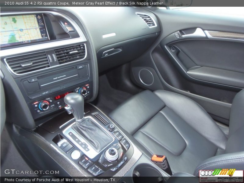 Meteor Gray Pearl Effect / Black Silk Nappa Leather 2010 Audi S5 4.2 FSI quattro Coupe