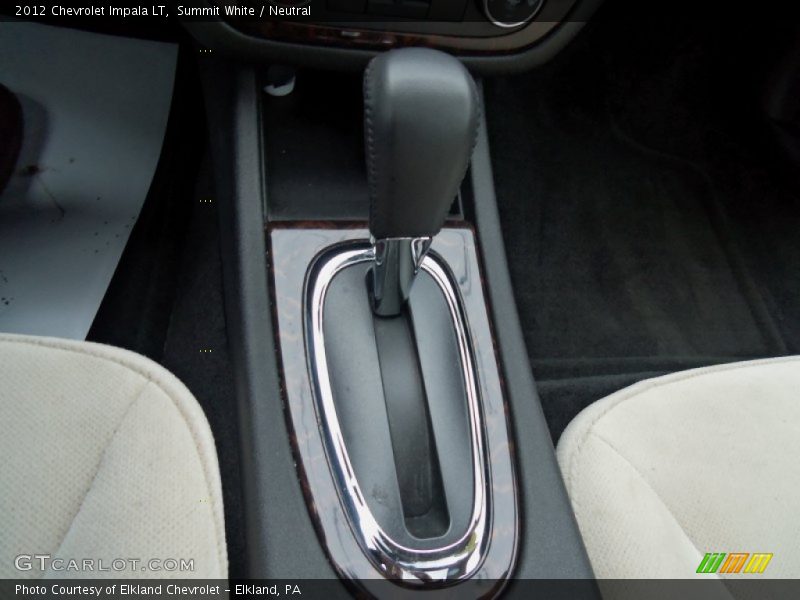 Summit White / Neutral 2012 Chevrolet Impala LT