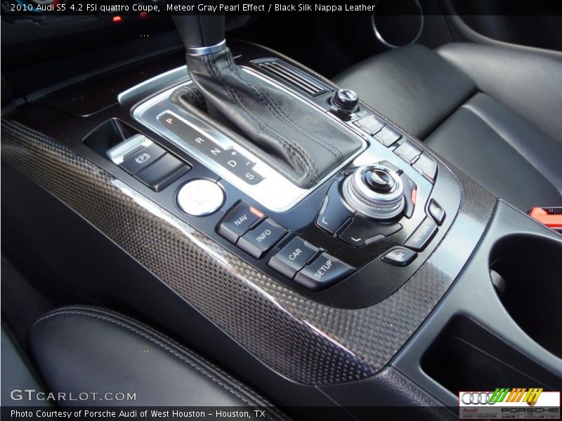 Meteor Gray Pearl Effect / Black Silk Nappa Leather 2010 Audi S5 4.2 FSI quattro Coupe