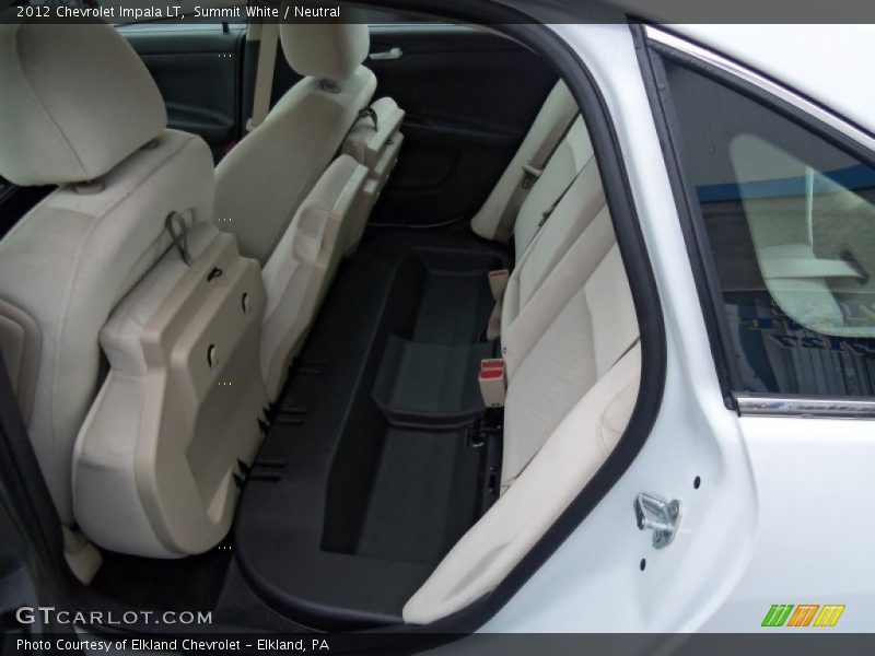 Summit White / Neutral 2012 Chevrolet Impala LT