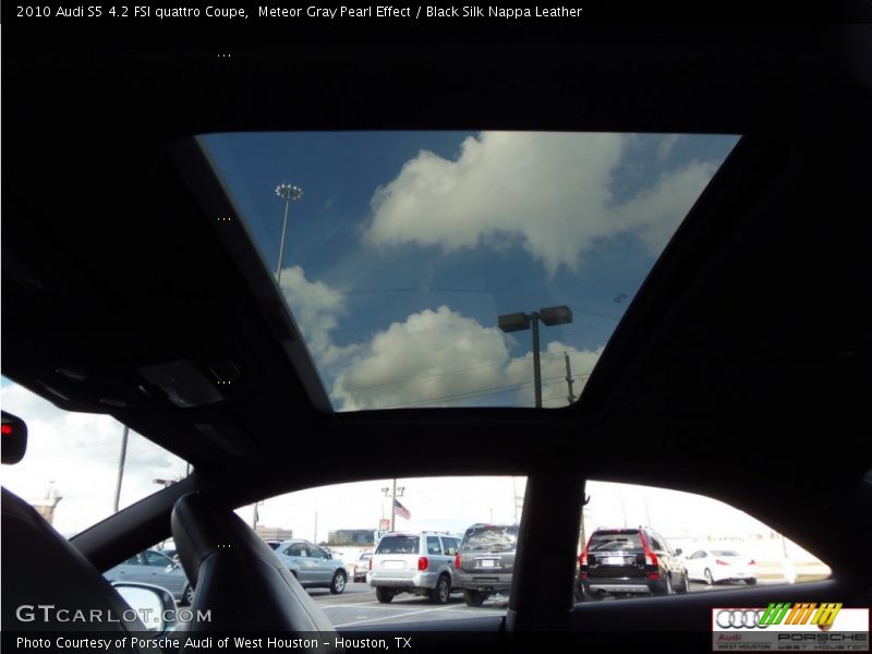 Meteor Gray Pearl Effect / Black Silk Nappa Leather 2010 Audi S5 4.2 FSI quattro Coupe