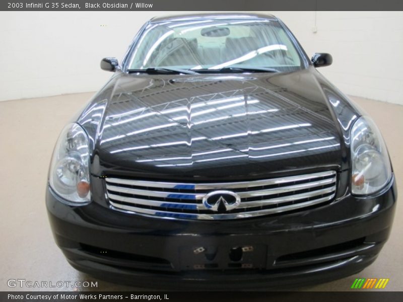 Black Obsidian / Willow 2003 Infiniti G 35 Sedan