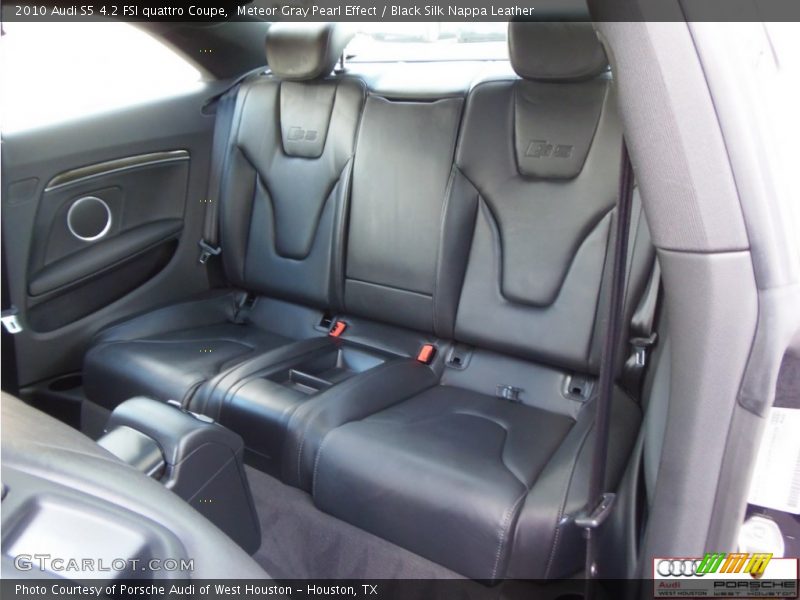 Meteor Gray Pearl Effect / Black Silk Nappa Leather 2010 Audi S5 4.2 FSI quattro Coupe