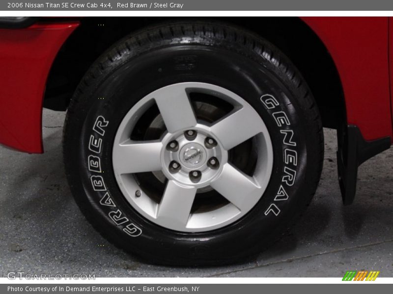 Red Brawn / Steel Gray 2006 Nissan Titan SE Crew Cab 4x4