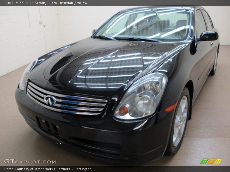 Black Obsidian / Willow 2003 Infiniti G 35 Sedan